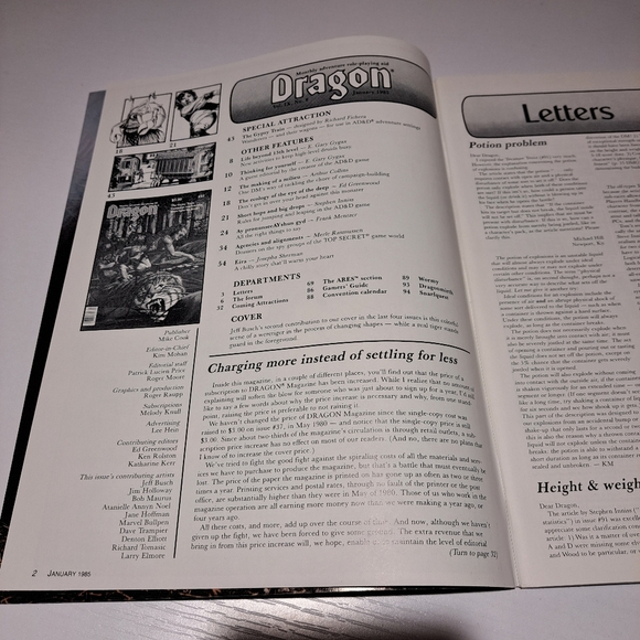 The Dragon Magazine Issue 93 January 1985 vintage D&D - Picture 6 of 9